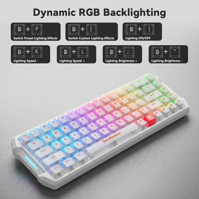 68-Key Hall Effect Mechanical Gaming Keyboard